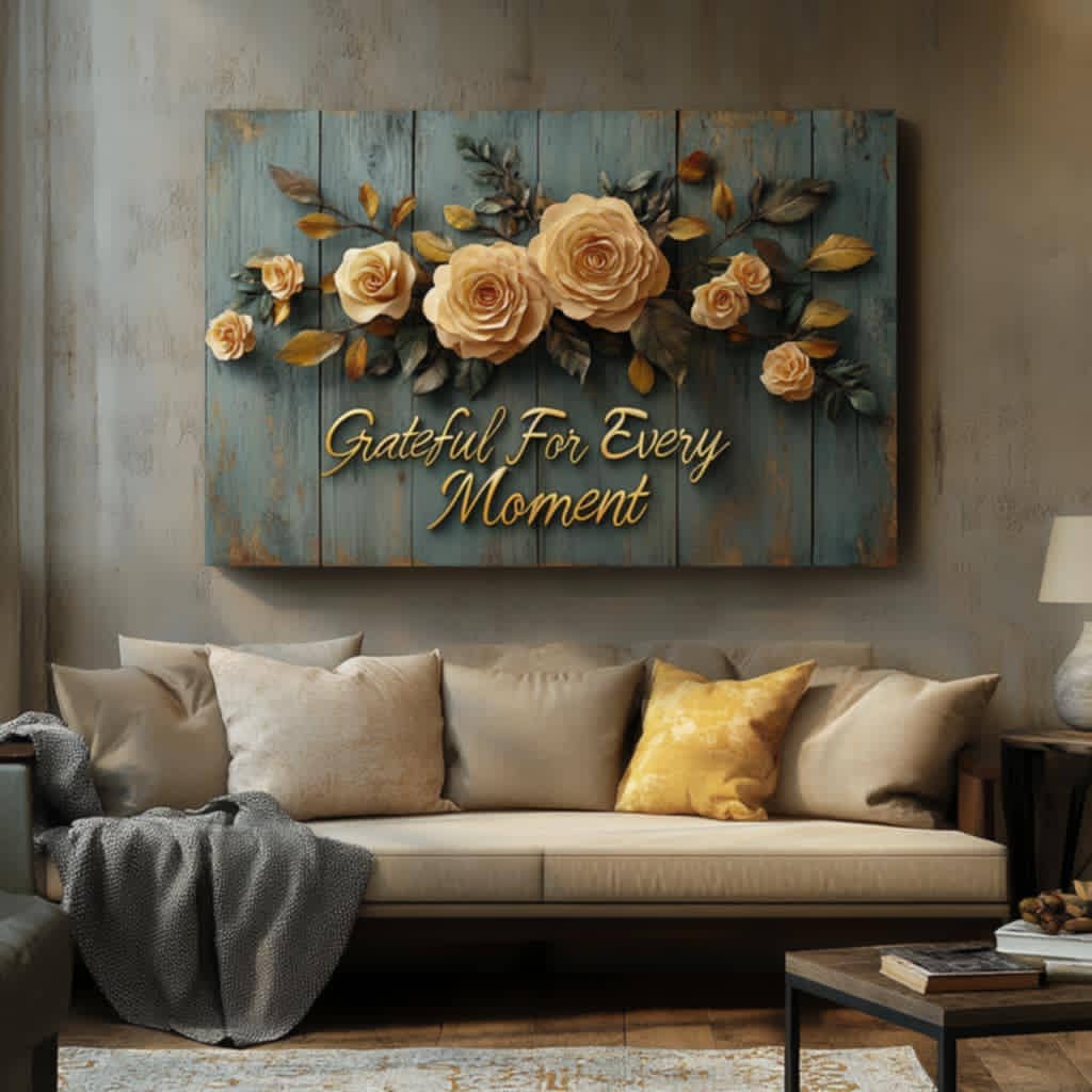 Grateful for Every Moment - Sense for Decor