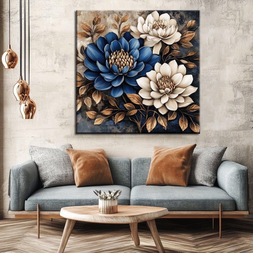 Nature Wall Art: Floral Symphony V16 - Sense for Decor