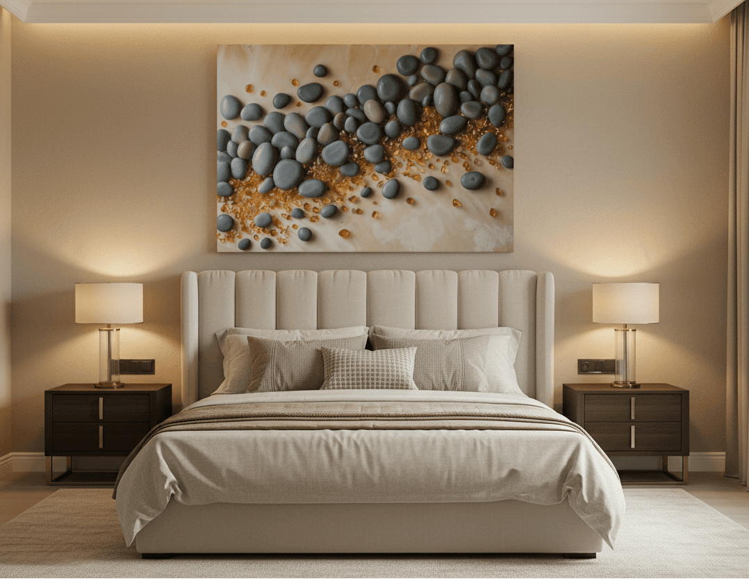 Riverstone Serenity Look Canvas Wall Art - Sense for Decor