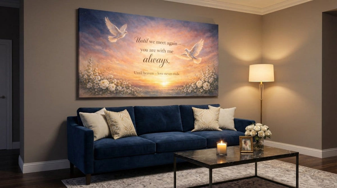 You Are My Favorite Hello Wall Art - Sage Green and Rose Peony Canvas with Gold Accents - Sense for Decor