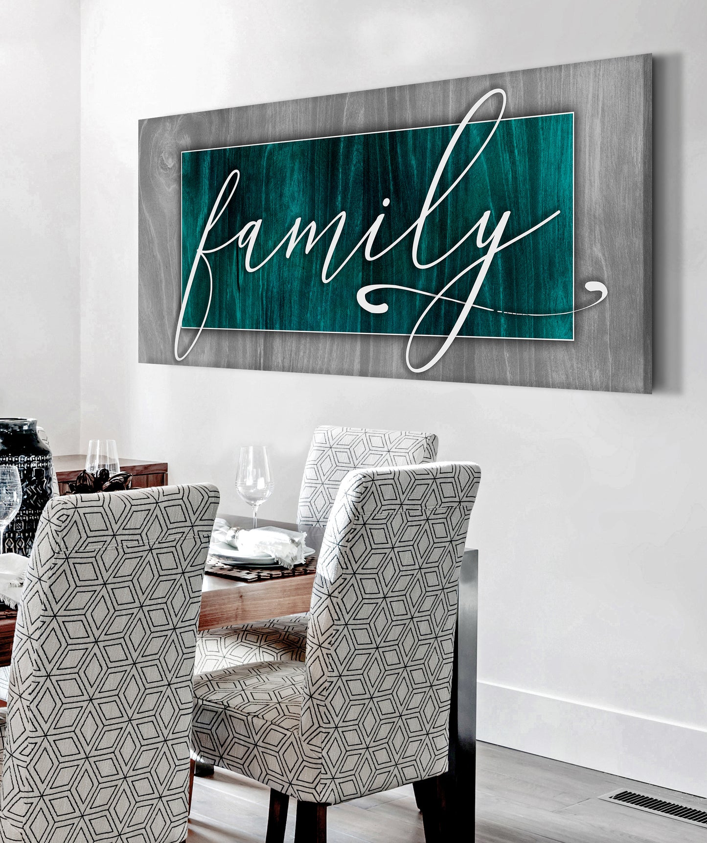 Family Canvas Wall Art – Inspirational Quote Home Décor