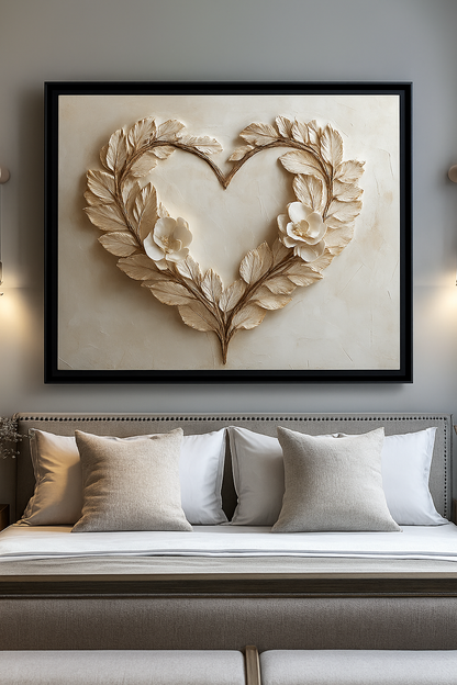 Add A Beautiful Black Floating Frame!