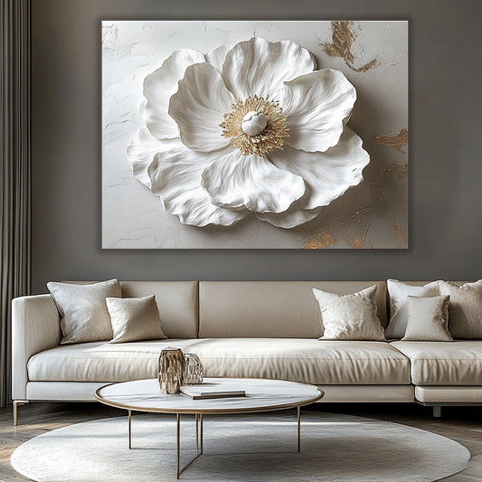 Home Wall Art: Ethereal Bloom V4