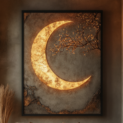 Add A Beautiful Black Floating Frame!