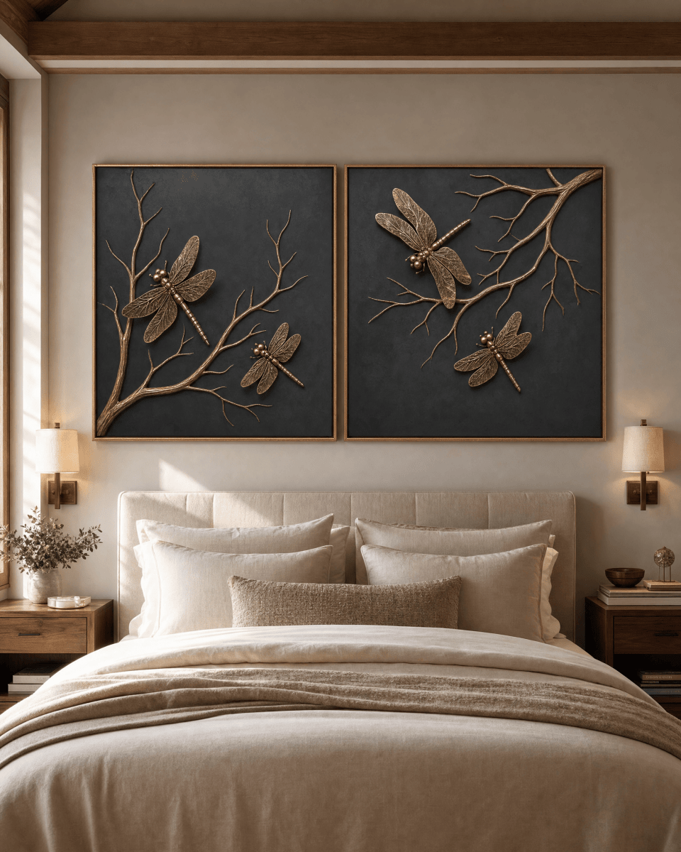 Black and Gold Wild Animals Wall Art – Luxury Canvas Wall Decor - Sense for Decor