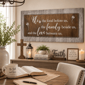 Christian Wall Art: Bless the food before us - Mealtime Prayer Wall Art