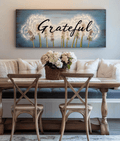 Christian wall art: Grateful Word Sign V2