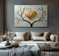 Eternal Embrace Heart Wall Art – Symbol of Love and Growth