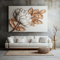 Ethereal Bloom V33 – A Statement Floral Wall Art for Elegant Interiors
