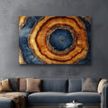 Geode Pulse – Abstract Agate-Inspired Wall Art Canvas | Earthy Luxe Decor