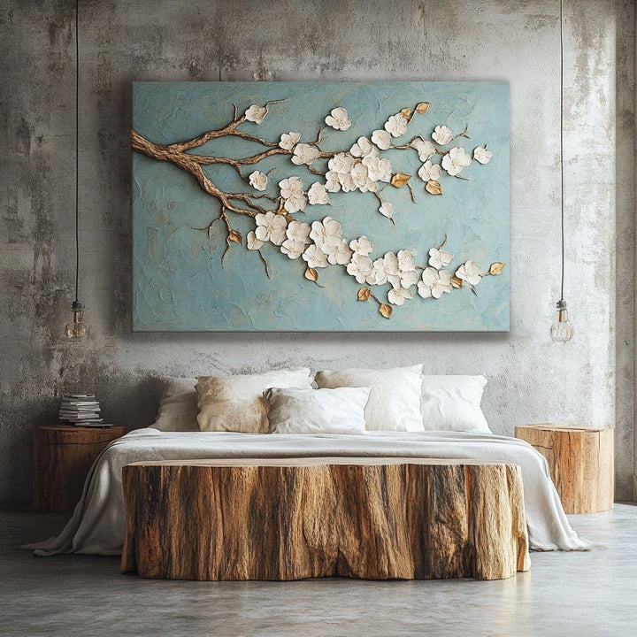 Home Wall Art : Ethereal Blossoms - Sense for Decor