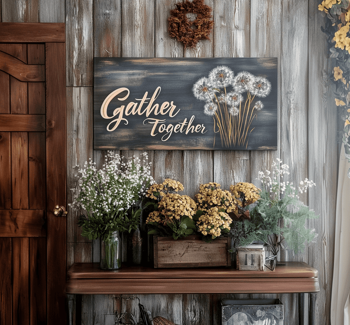 Home wall art: Gather Together V2 - Sense for Decor