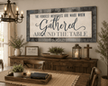 Home Wall Art: The Fondest Memories (Wood Frame Ready To Hang)