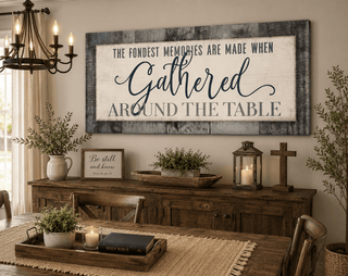 Home Wall Art: The Fondest Memories (Wood Frame Ready To Hang) - Sense for Decor