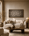 Flying Birds Wall Art – Luxury Charcoal Canvas in Vertical or Horizontal