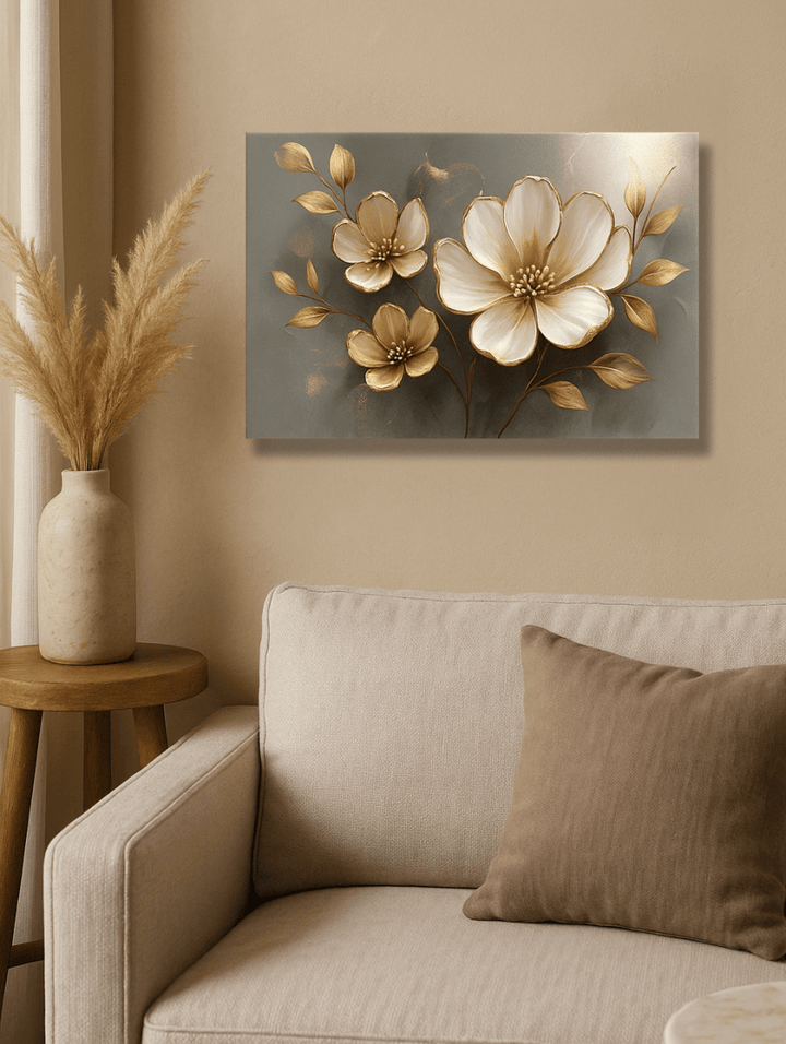Luxury Flower 12W x 8H Inches - Sense for Decor
