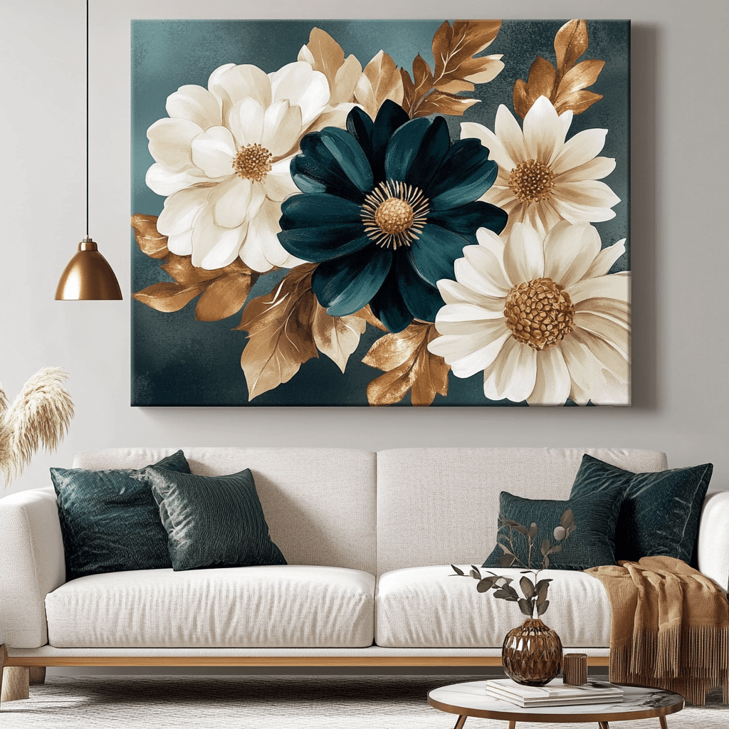 Nature Wall Art: Floral Symphony V13 - Sense for Decor