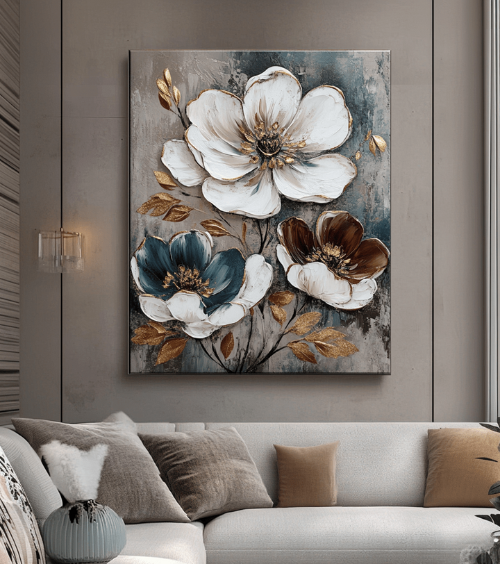 Nature Wall Art: Floral Symphony V5 - Sense for Decor