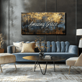 Rustic Amazing Grace word art