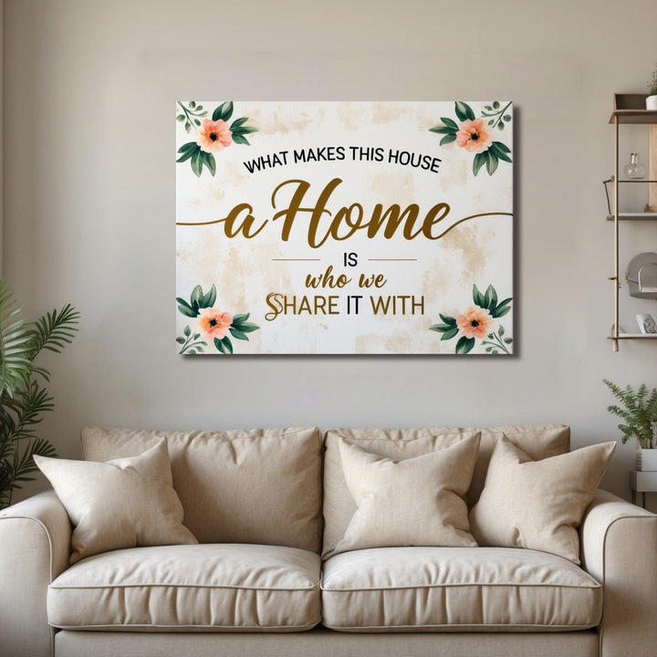 Shared With Love – Floral Wall Art for Heartfelt and Welcoming Homes - Sense for Decor