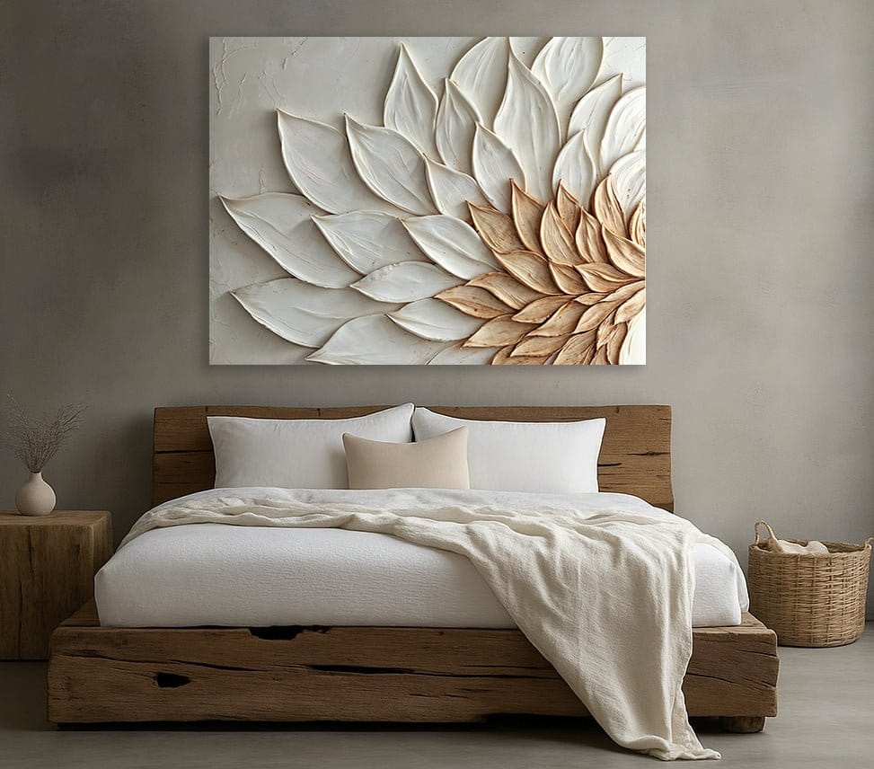 Solstice Bloom – Radiant Floral Wall Art for Modern & Boho Interiors - Sense for Decor