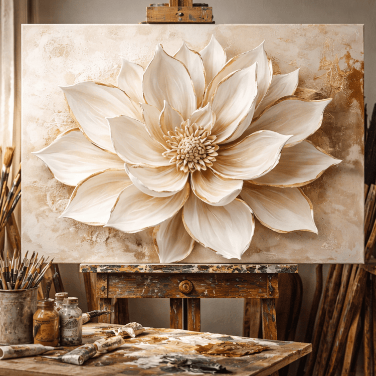 Upgrade Your Painting To Hand - Painted Original — Premium Oil on Linen Canvas - Sense for Decor