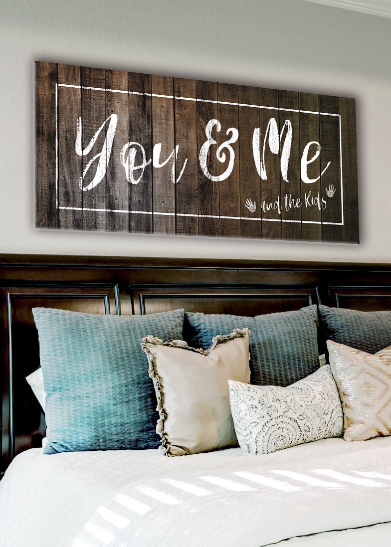 Family Wall Art: You Me And The Kids - Sense for Decor