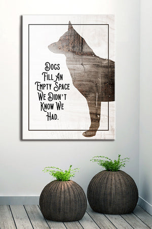 Pet Wall Art Dog Fills An Empty Space Wood Frame Ready To Hang