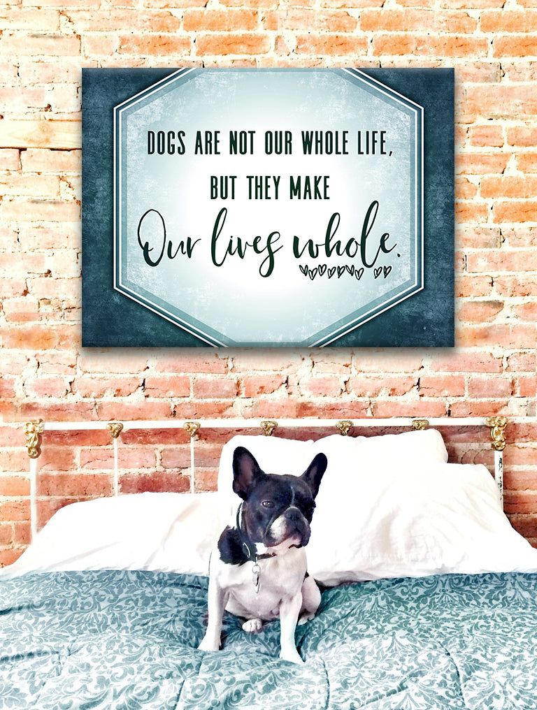 Dog quotes wall art clearance
