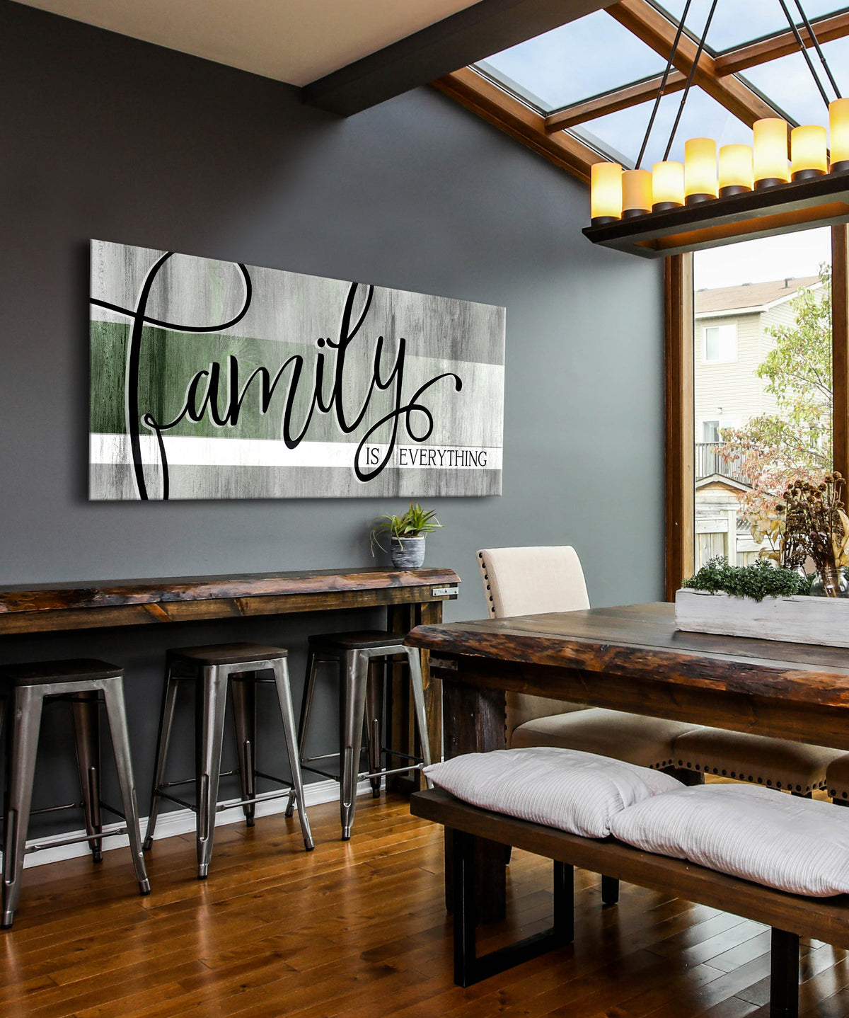 Family sales wall decor