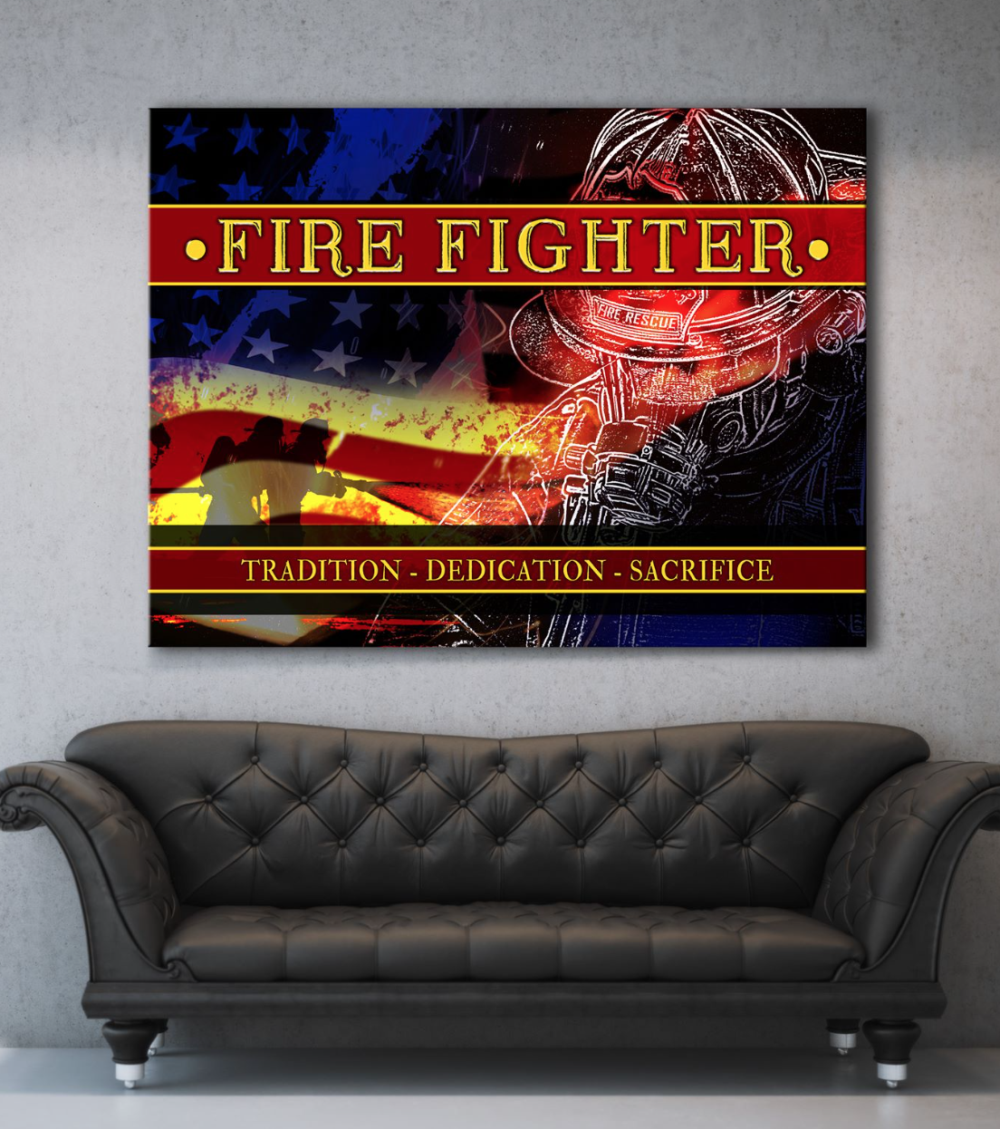 Firefighter Wall Art