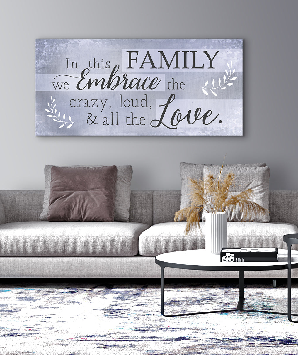 Family wall store art