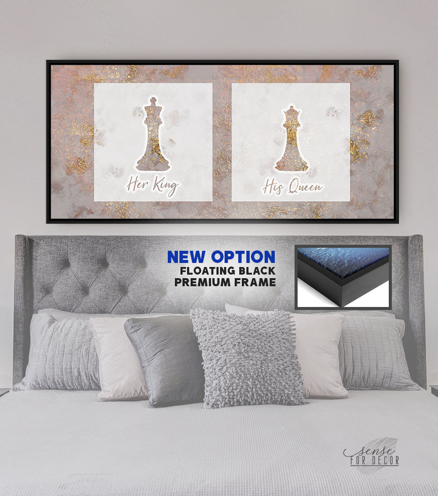King and queen cheap wall decor