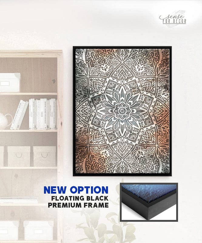 Mandala art hotsell frame for home