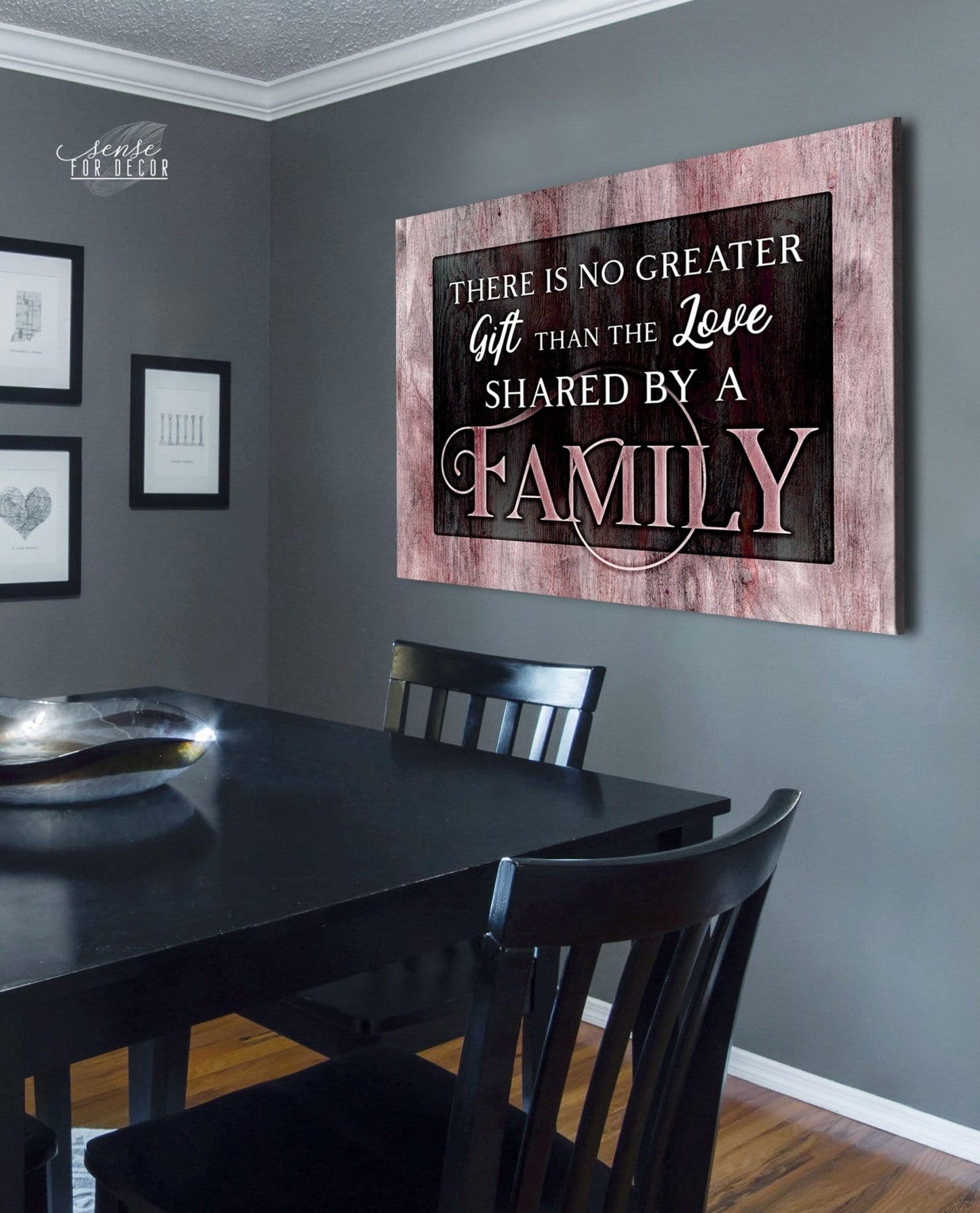 Family Wall Art: There is no Greater Gift Than the Love Shared by a Family - Sense for Decor