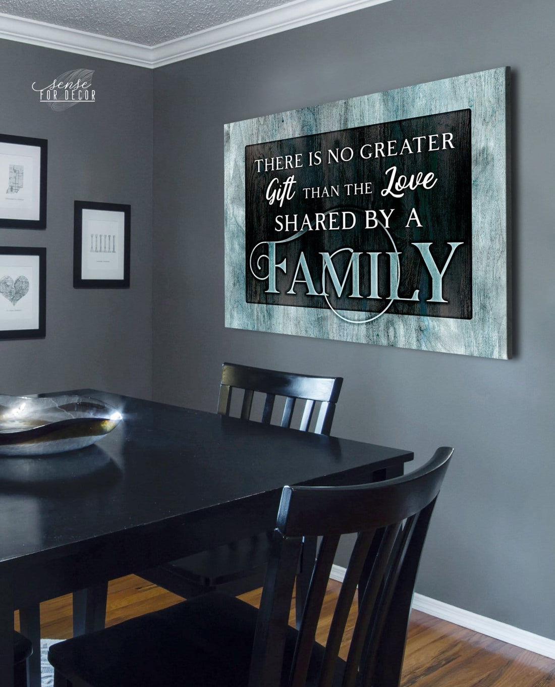 Family Wall Art: There is no Greater Gift Than the Love Shared by a Family - Sense for Decor