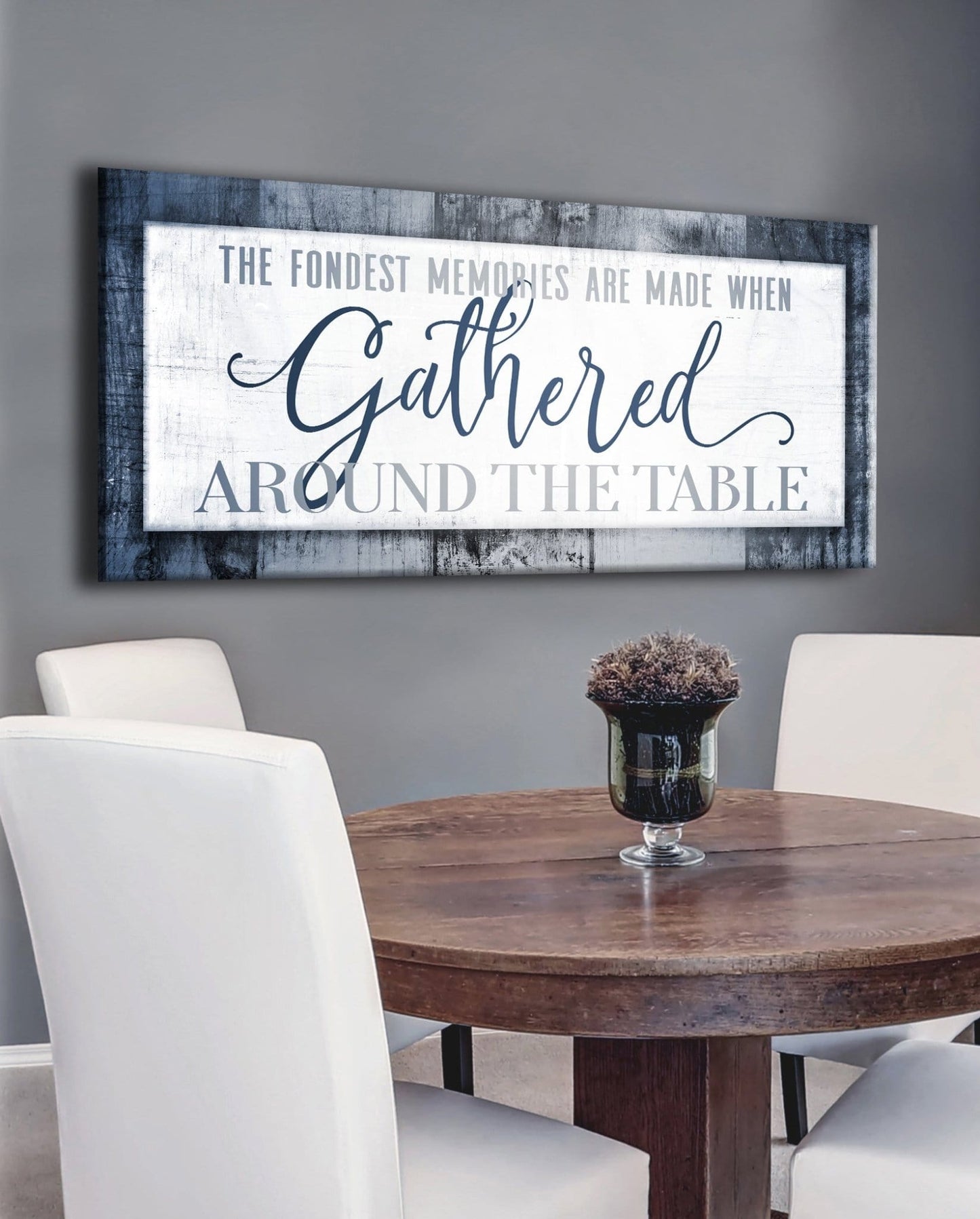 Home Wall Art: The Fondest Memories (Wood Frame Ready To Hang) - Sense for Decor