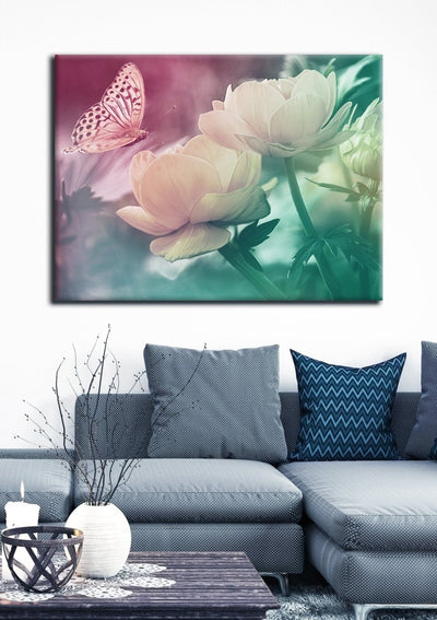 Insect Wall Art: Butterfly 2 (Wood Frame Ready To Hang) - Sense for Decor