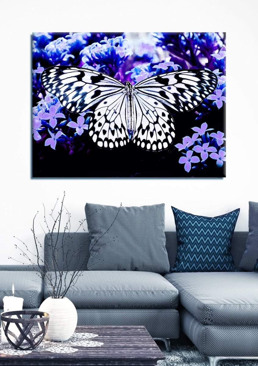 Insect Wall Art: Butterfly 4 (Wood Frame Ready To Hang) - Sense for Decor