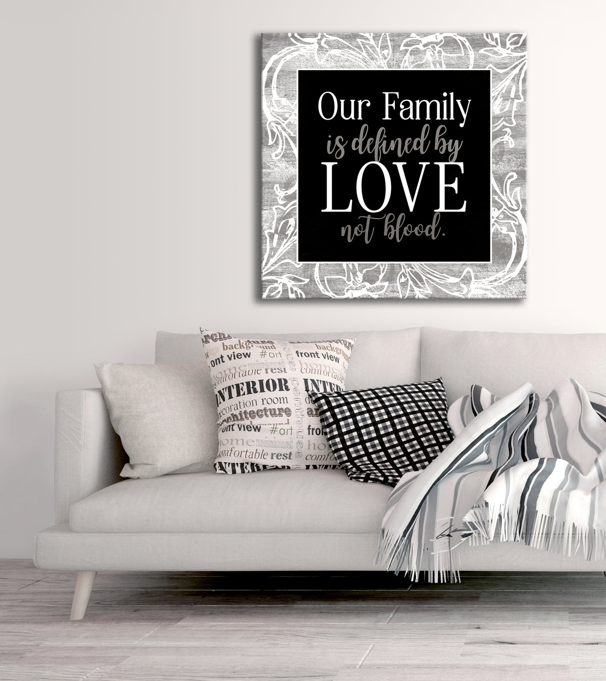 Our Family Will Love Wall Plaque 