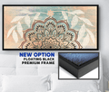 Premium Black Floating Frame Around Your Wall Art Watch Video Below!